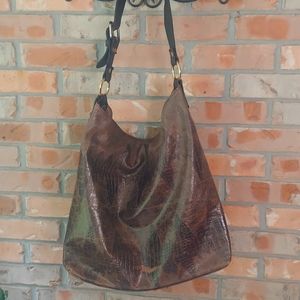 Pink Moon gorgeous leather large bag,great for BBW.Big beautiful women.